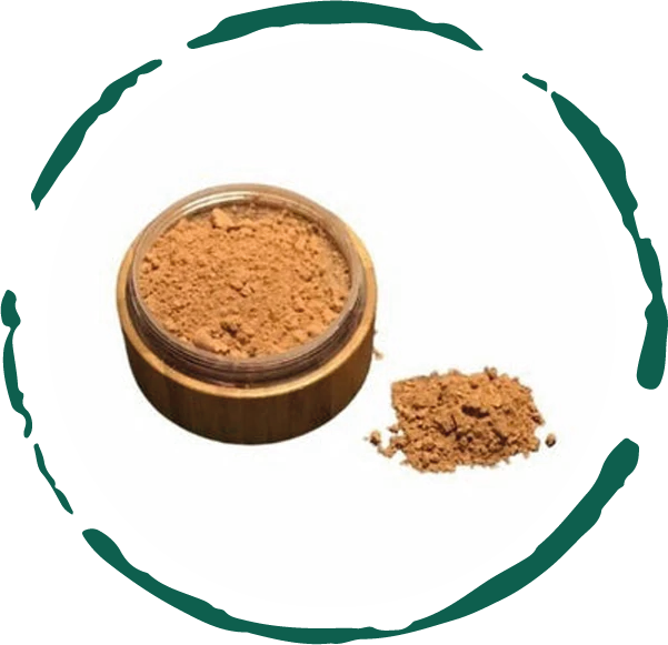 all-natural bronzer loose powder. eco-friendly. by benat