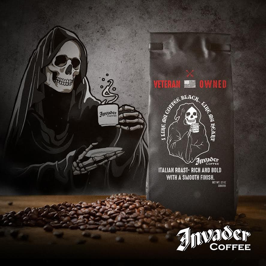 invader coffee black heart blend by invader coffee