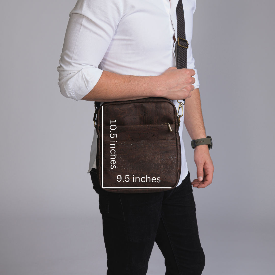 voyager men's satchel by tiradia cork