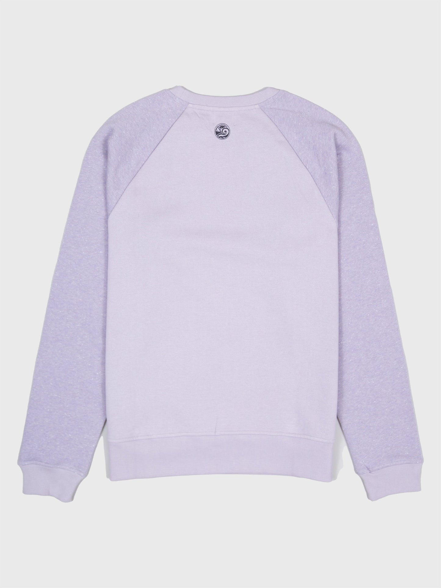 lavender raglan pullover by happy earth