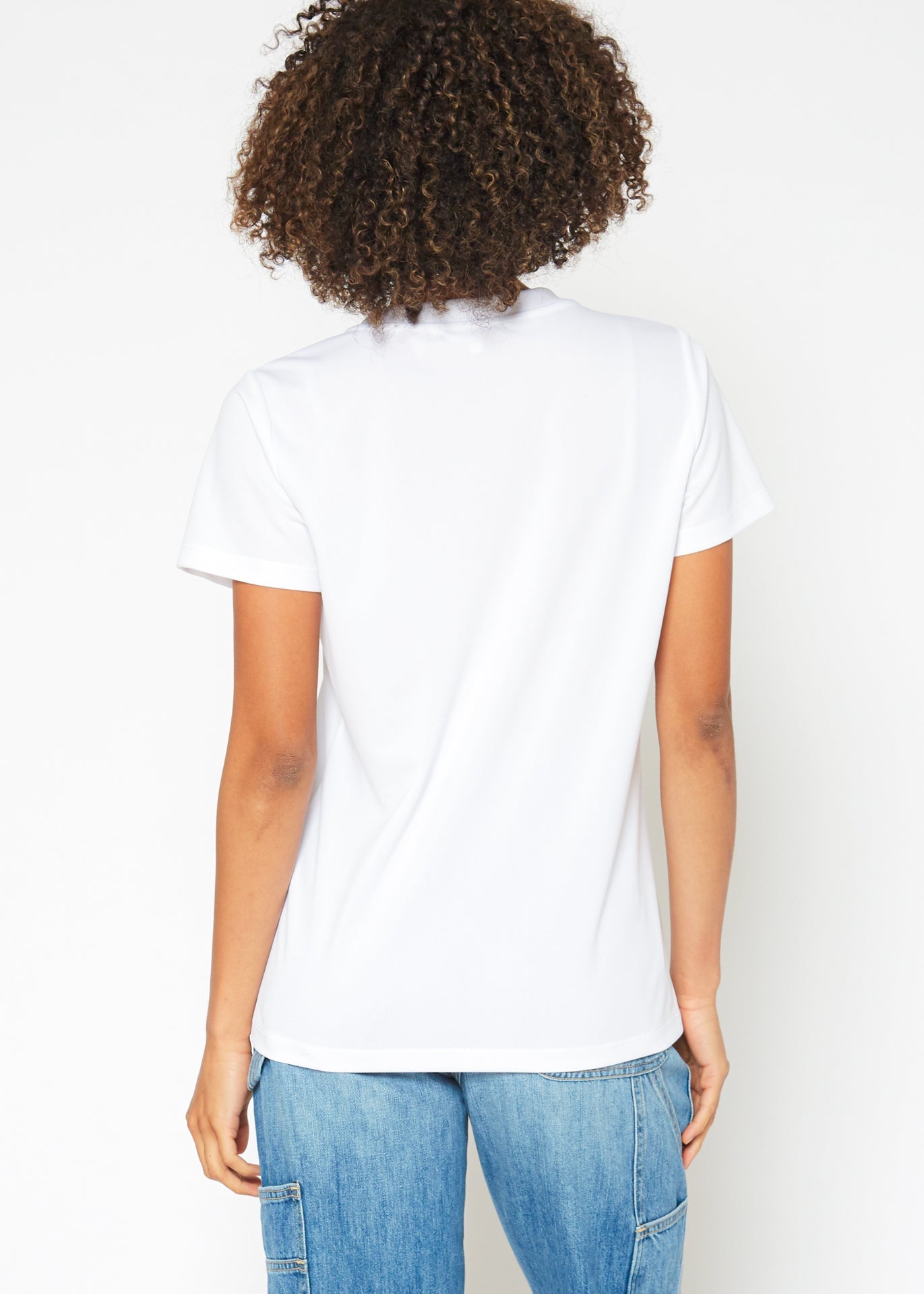 women's eco friendly reolite tech t-shirt in white by shop at konus