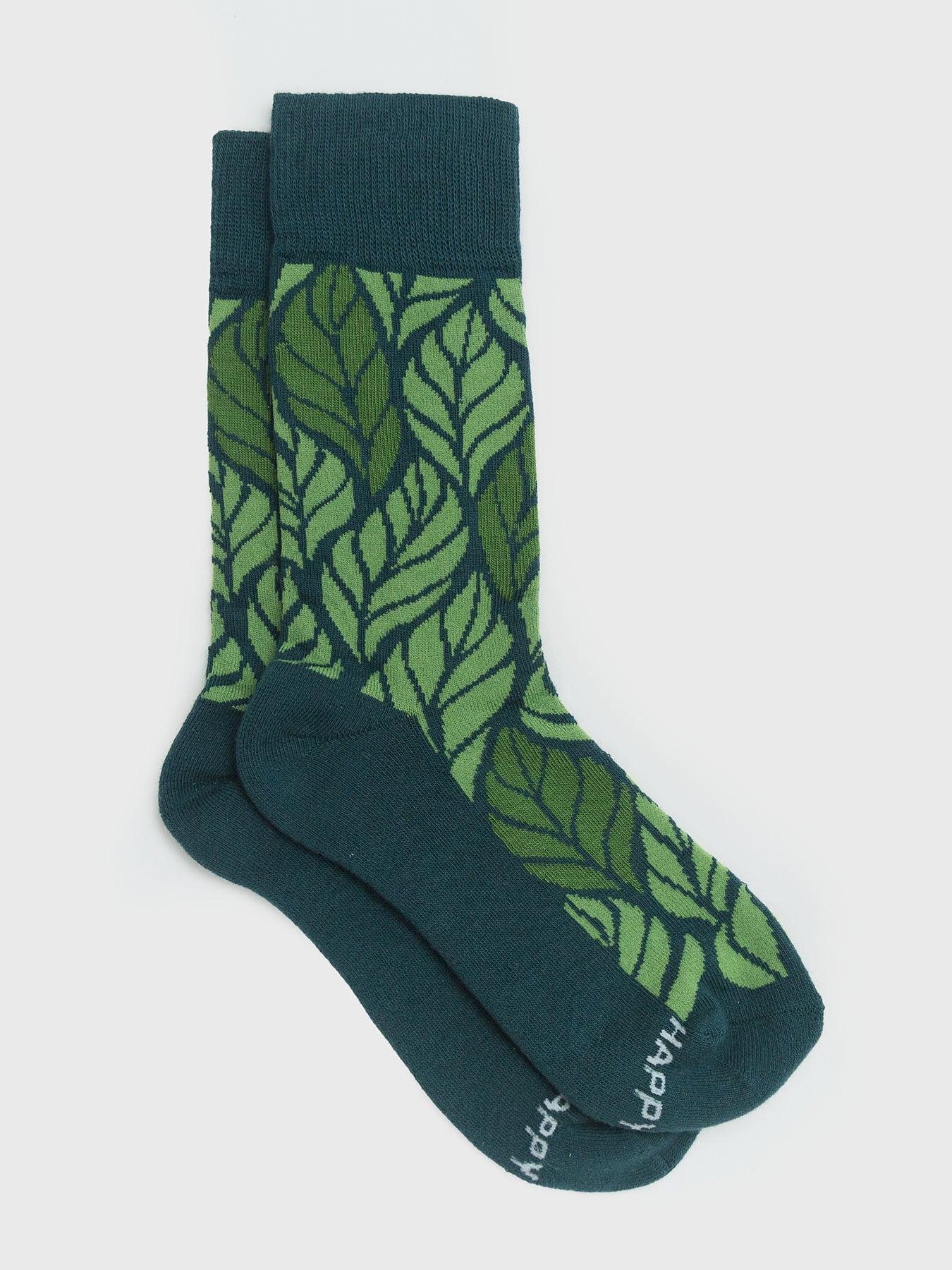 leaf socks by happy earth