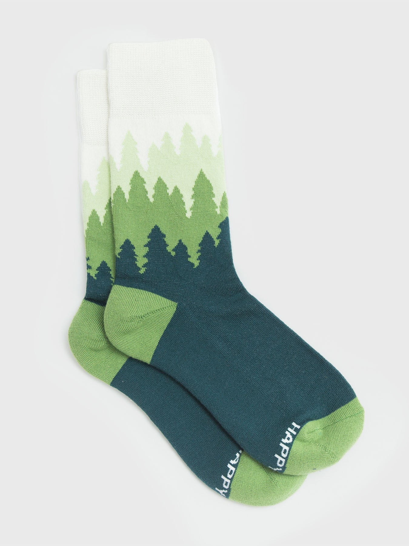 treeline socks by happy earth