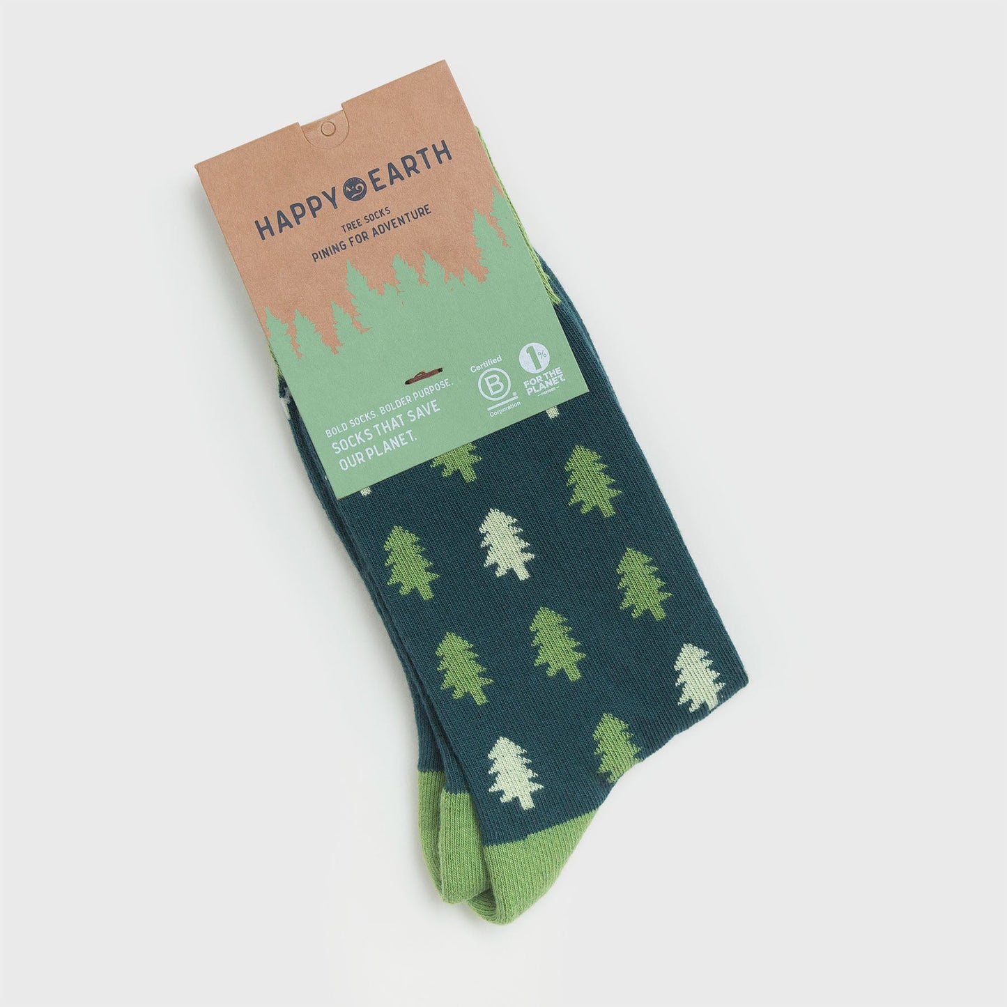 tree socks by happy earth