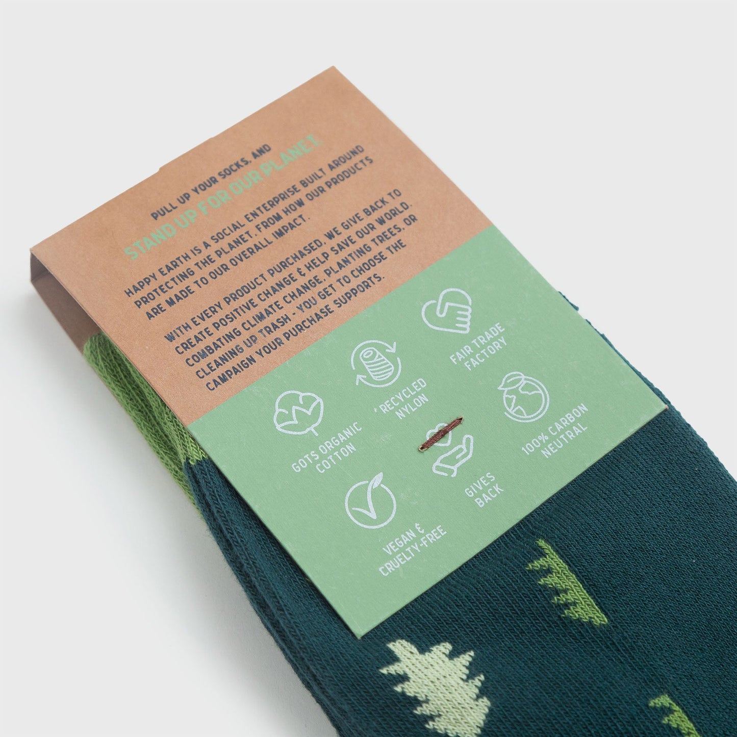 tree socks by happy earth