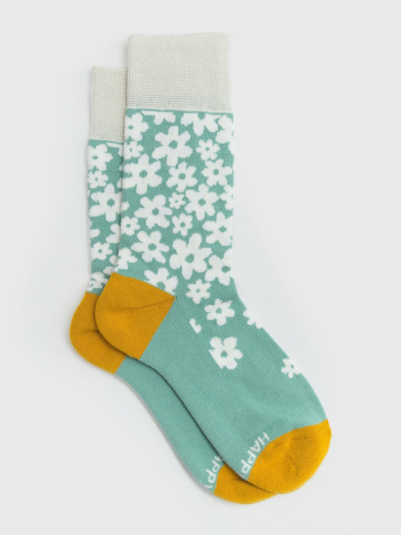 flower power socks by happy earth