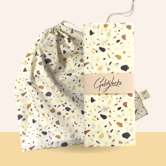 Bread Bag Set: Terrazzo by Goldilocks Goods