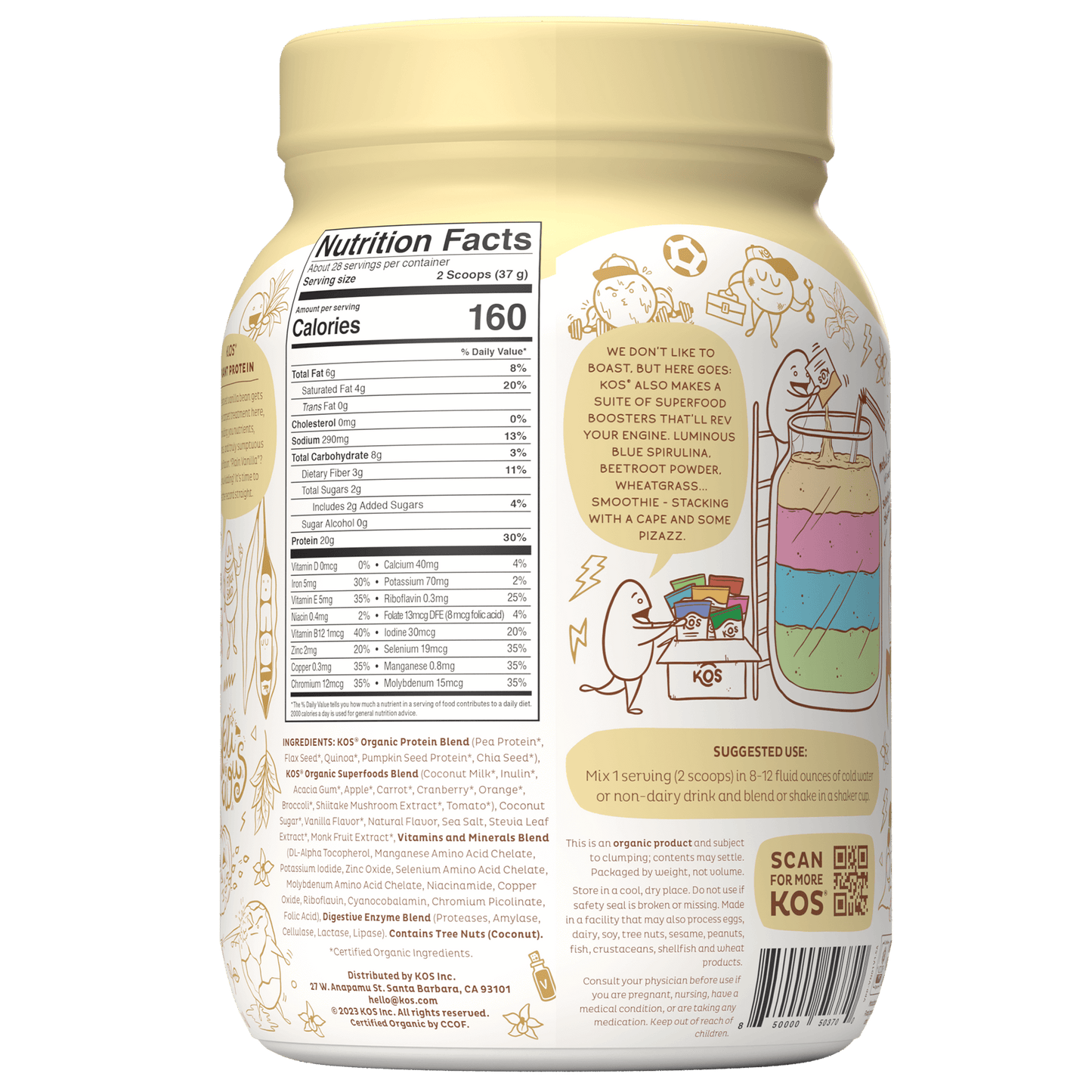 organic plant-based protein