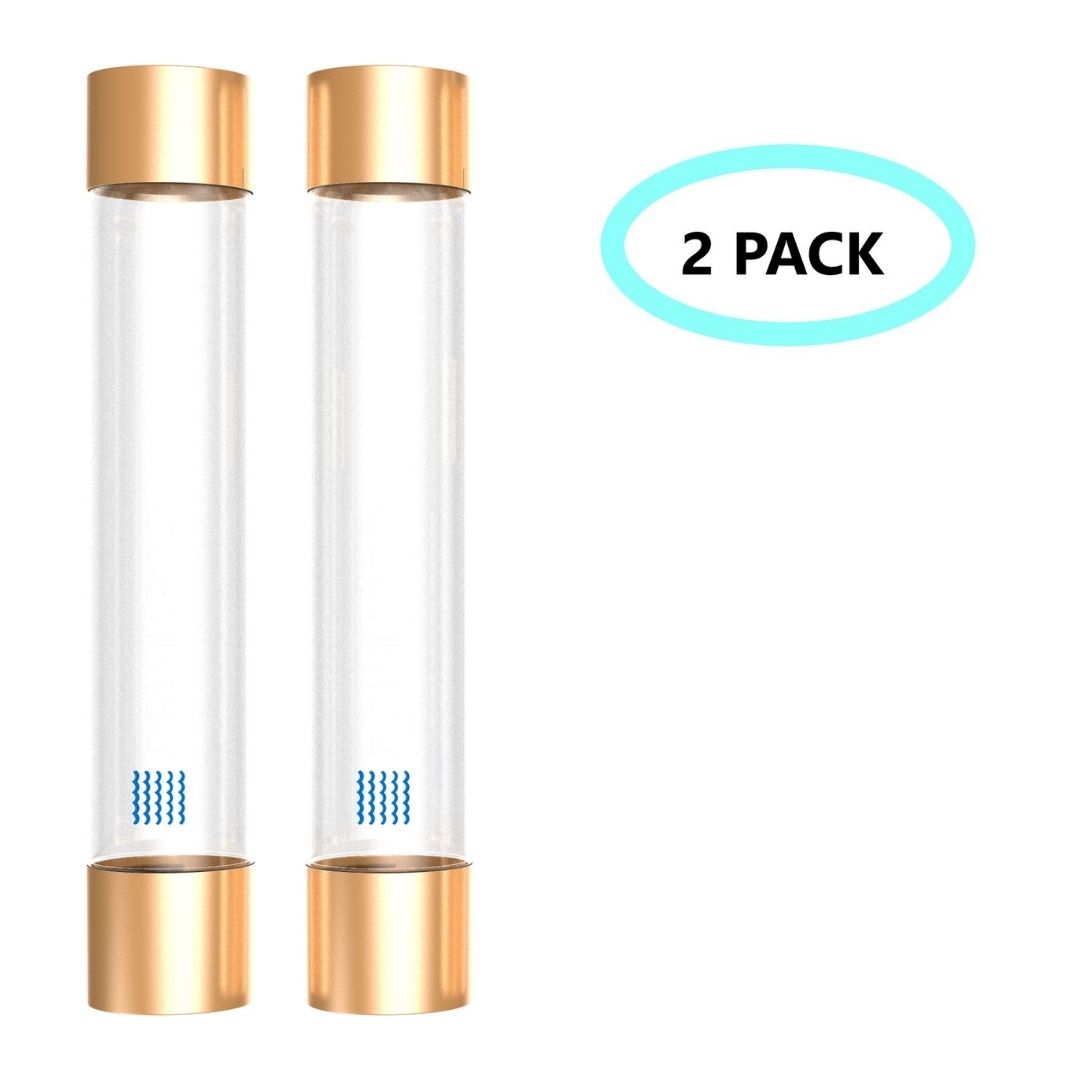 fizzpod bottles 2 pack & optional cleaning brush by drinkpod