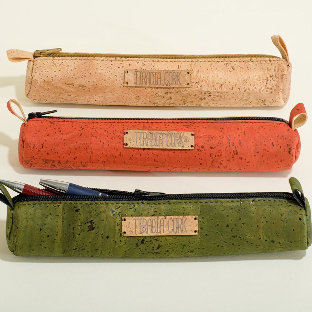 the writers kit pencil case by tiradia cork