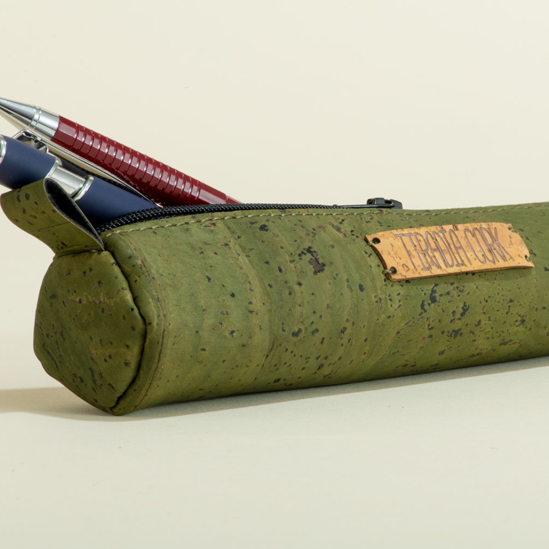 the writers kit pencil case by tiradia cork