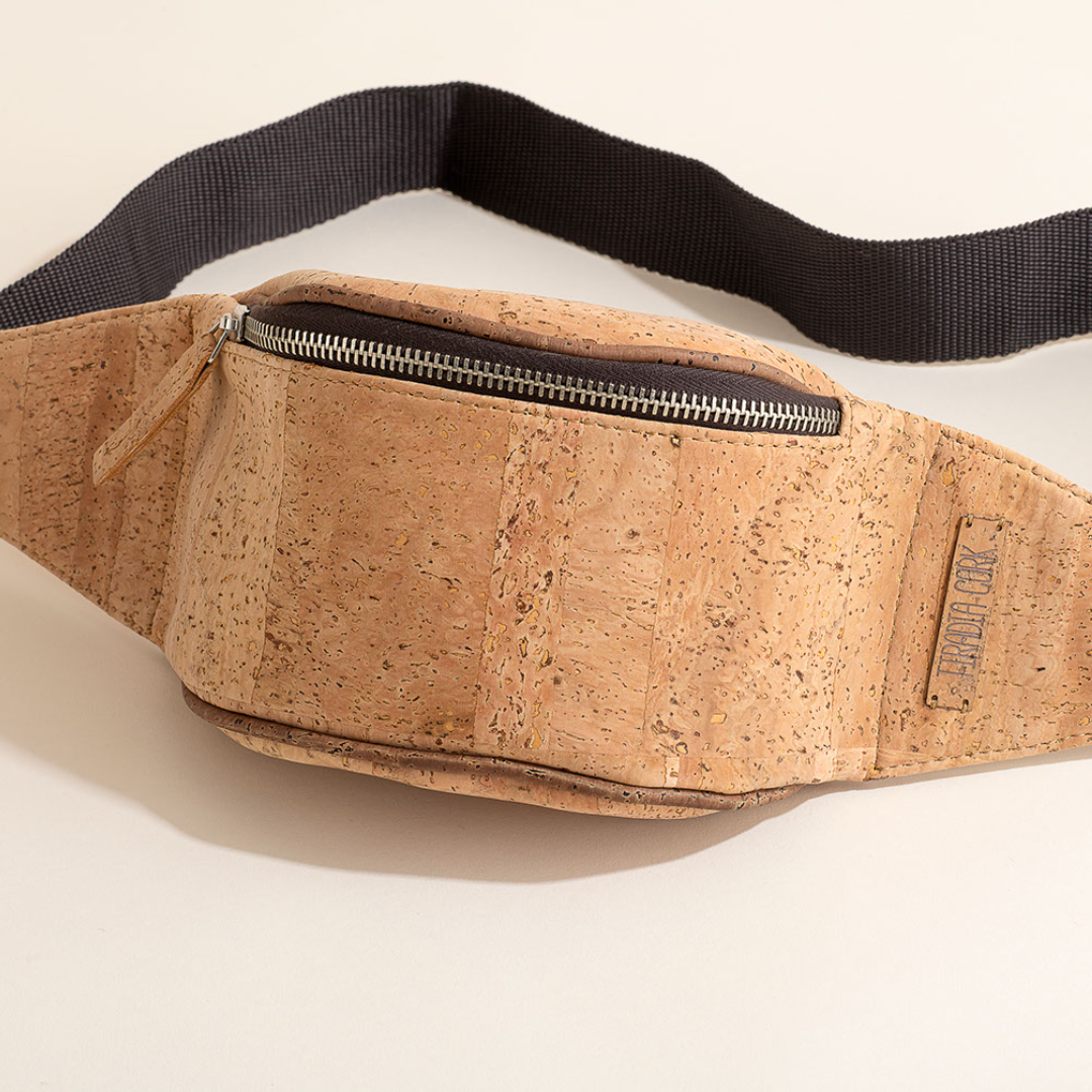 journey belt bag by tiradia cork