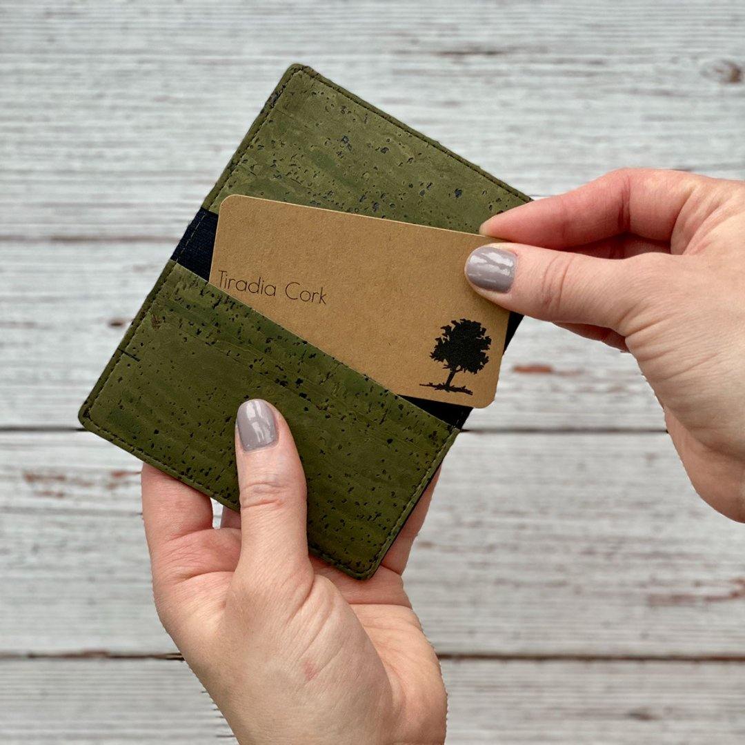 eco cardholder by tiradia cork