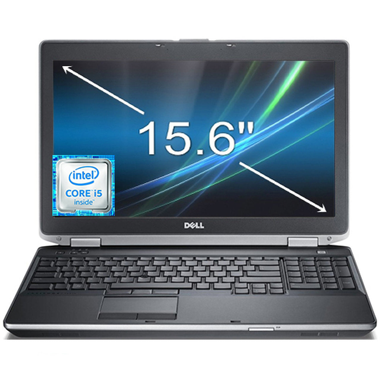 dell latitude e6540 15.4" laptop- 4th gen 2.6ghz intel core i5, 8gb-16gb ram, hard drive or solid state drive, win 7 or win 10 by computers 4 less