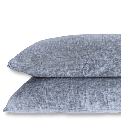 Melange Pillowcases by Beflax Linen