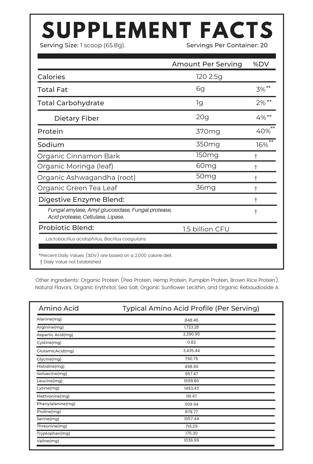 supa mega sport (20 servings) by supa mega foods