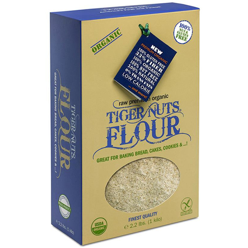 tiger nuts flour in 1 kilo box (2.2 lbs) box - 10 boxes by farm2me