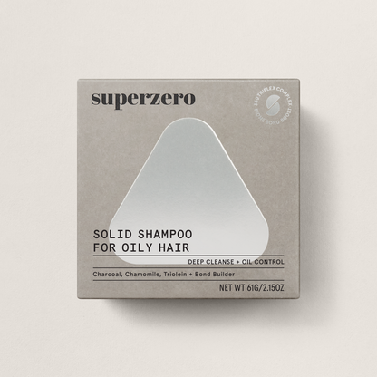 Deep Clean & Oil Control Shampoo Bar for Oily Hair & Scalp by superzero