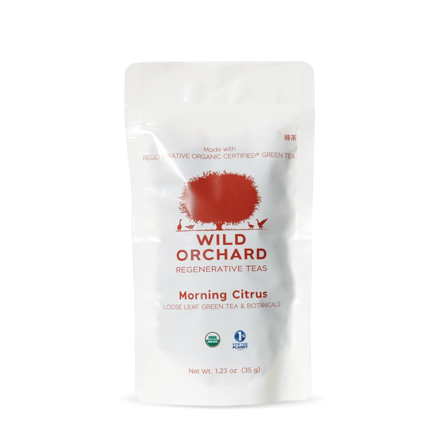 wild orchard tea morning citrus - loose leaf bag - 6 bags by farm2me