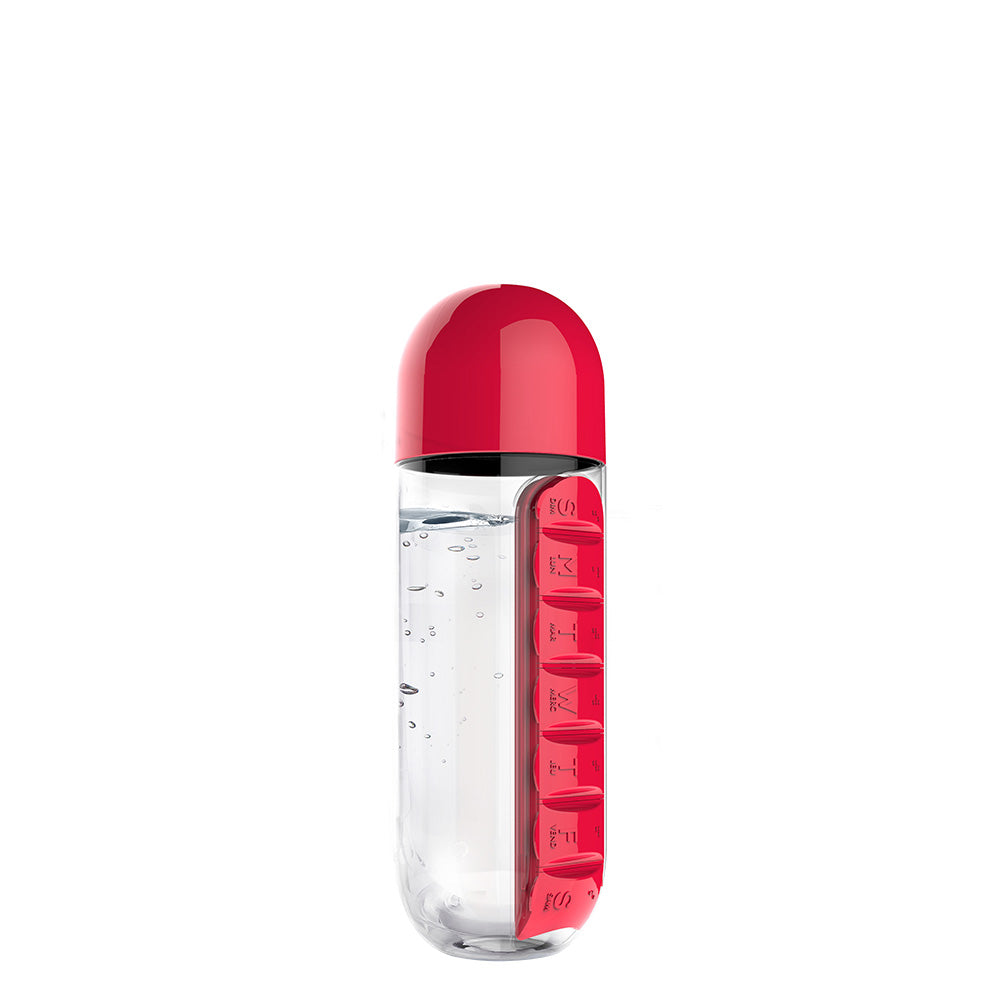 red pill bottle by asobu®