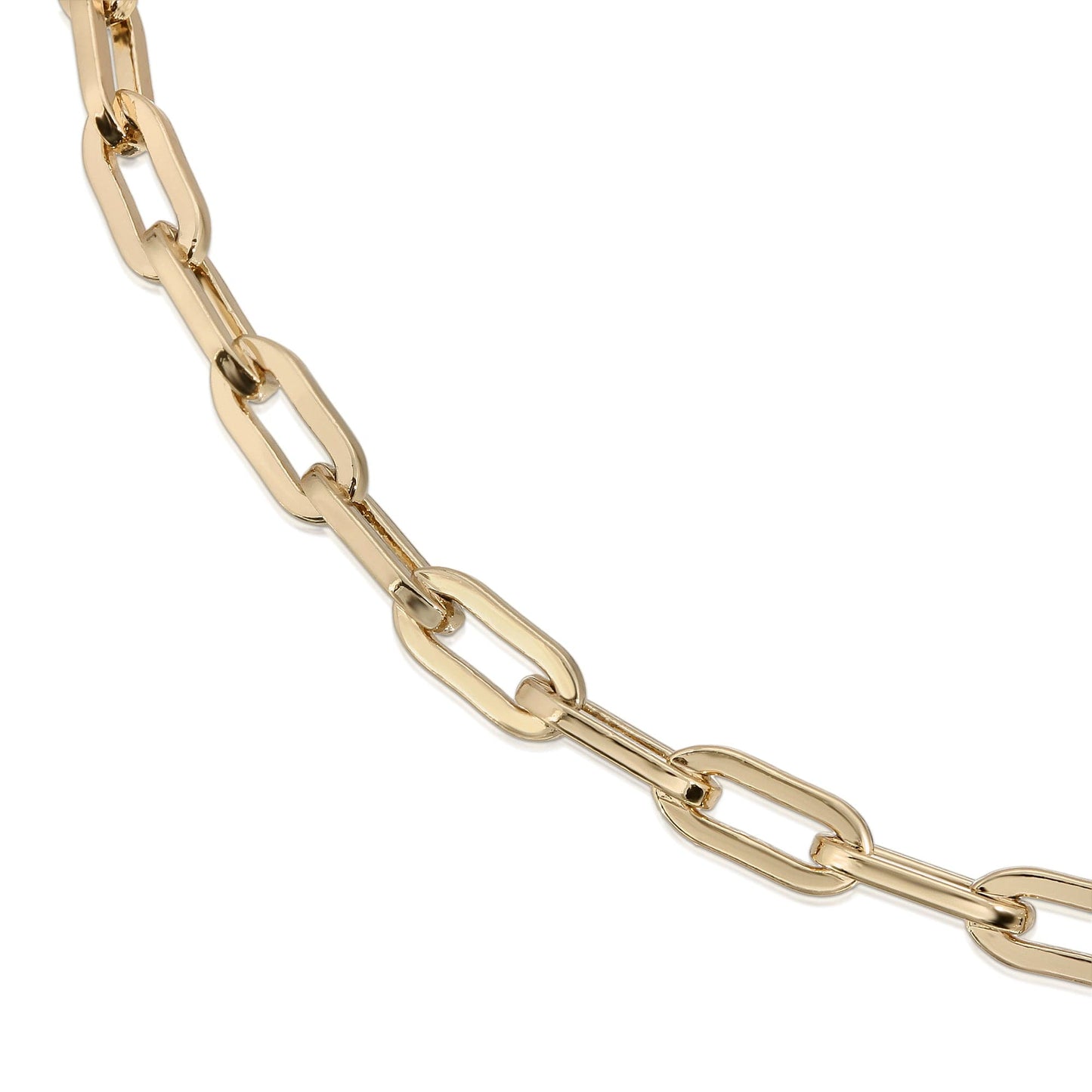 medium link chain anklet by eklexic