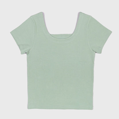 PlantTec™ Reversible Short Sleeve Tee | Sage by Happy Earth
