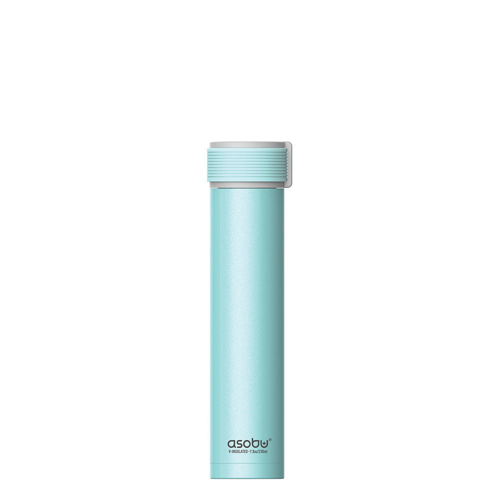 teal skinny mini flask by asobu®