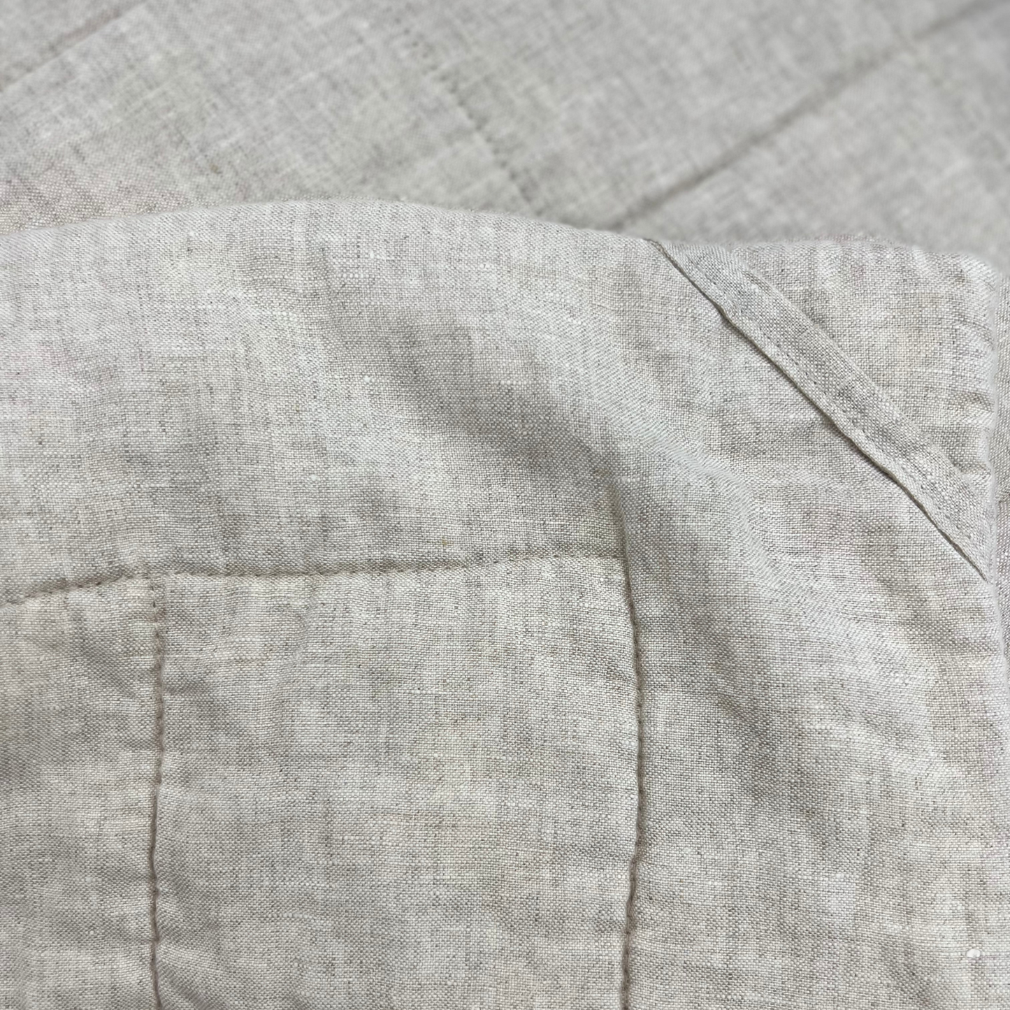 quilted comforter by beflax linen