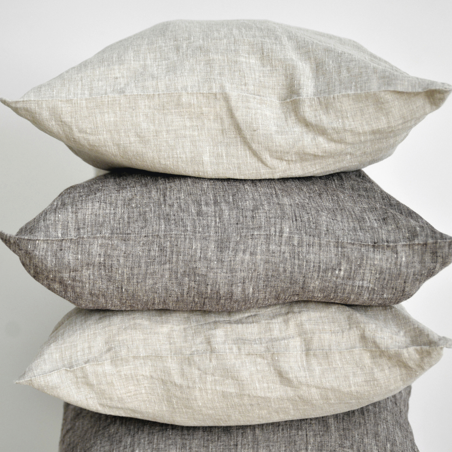 melange pillowcases by beflax linen