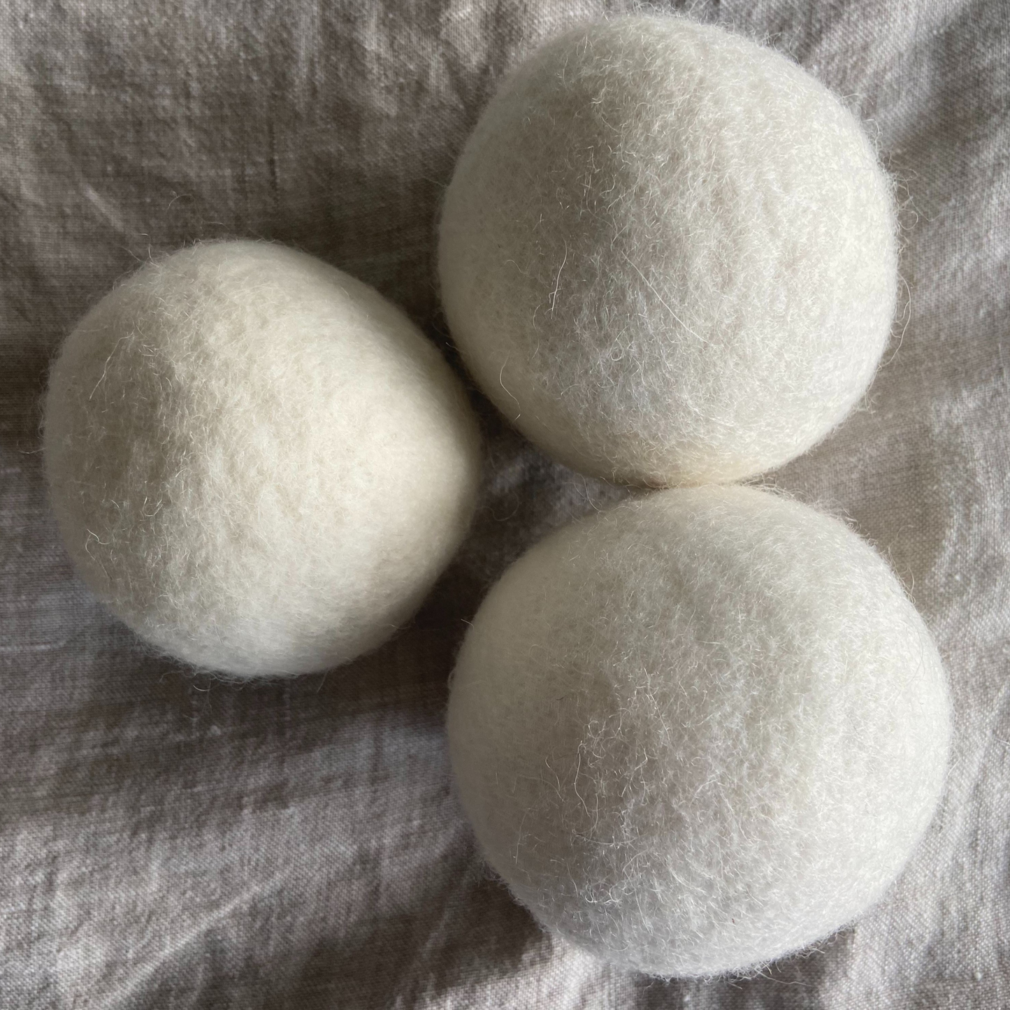 wool dryer balls by beflax linen