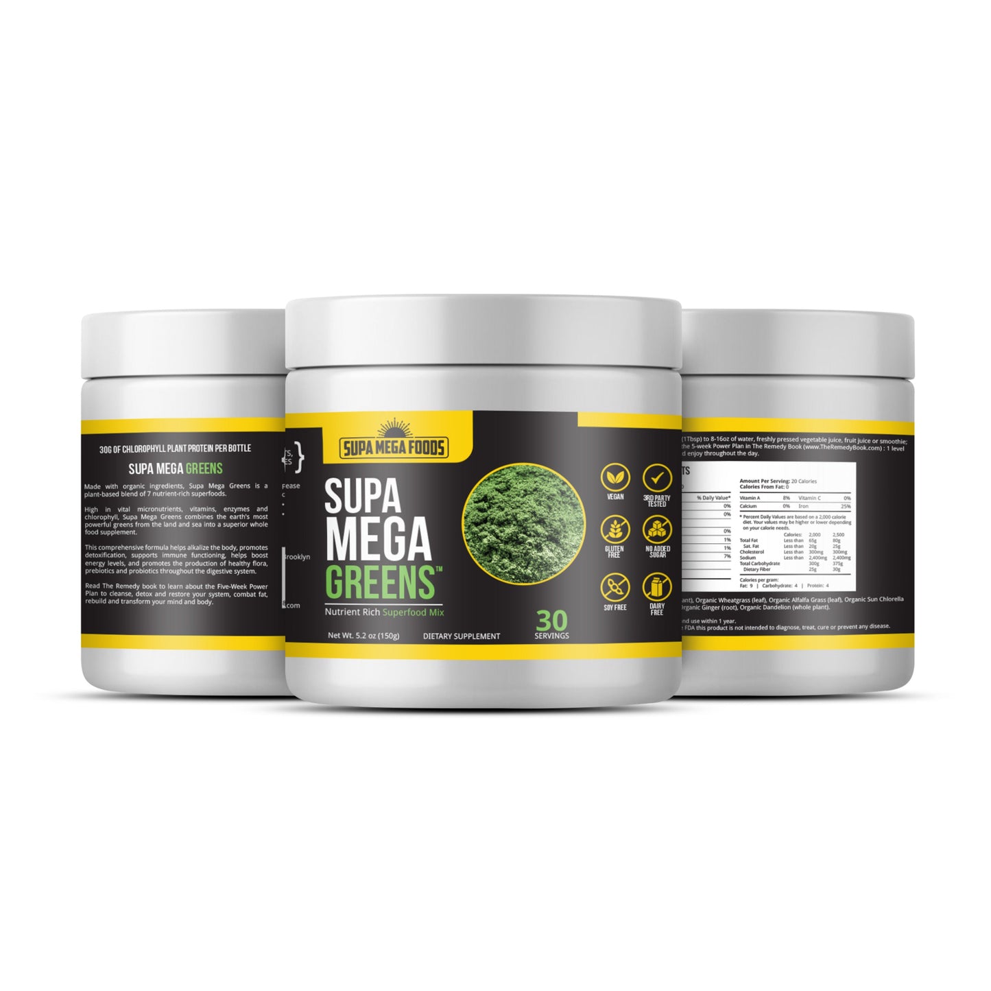 supa mega greens | 30 servings by supa mega foods