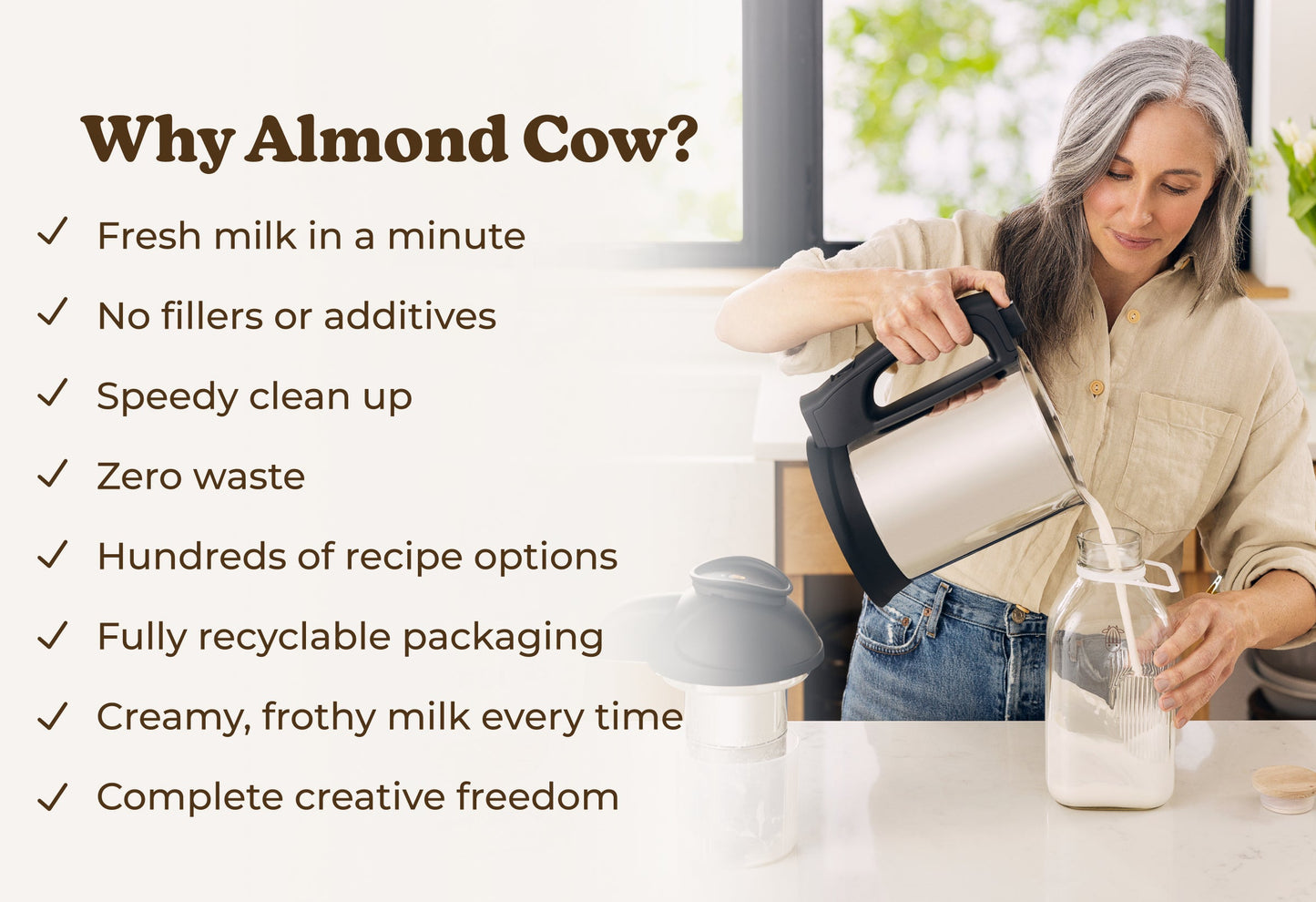 the milk maker by almond cow