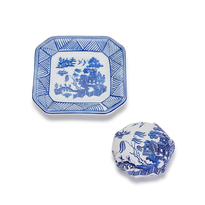 Chinoiserie Soap & Dish Set by Gia Roma