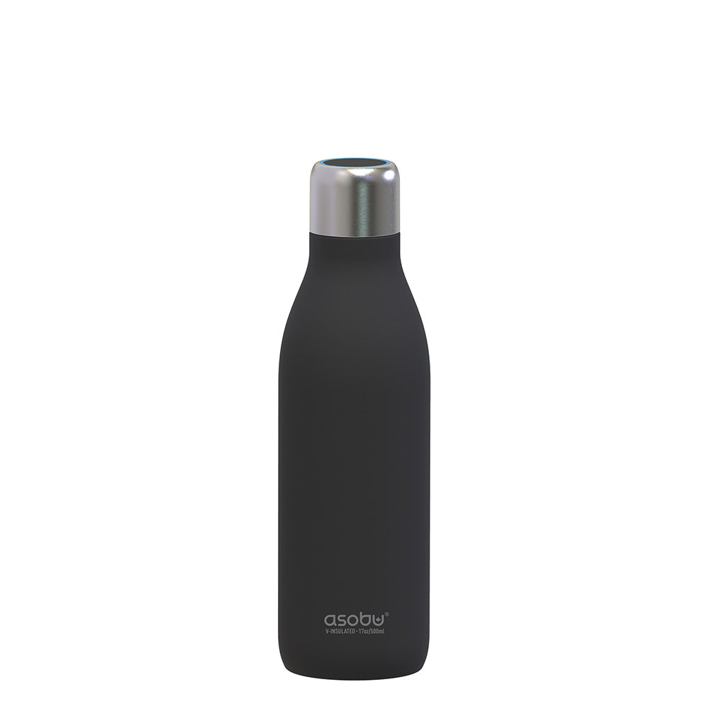 blue uv light hydro bottle by asobu®