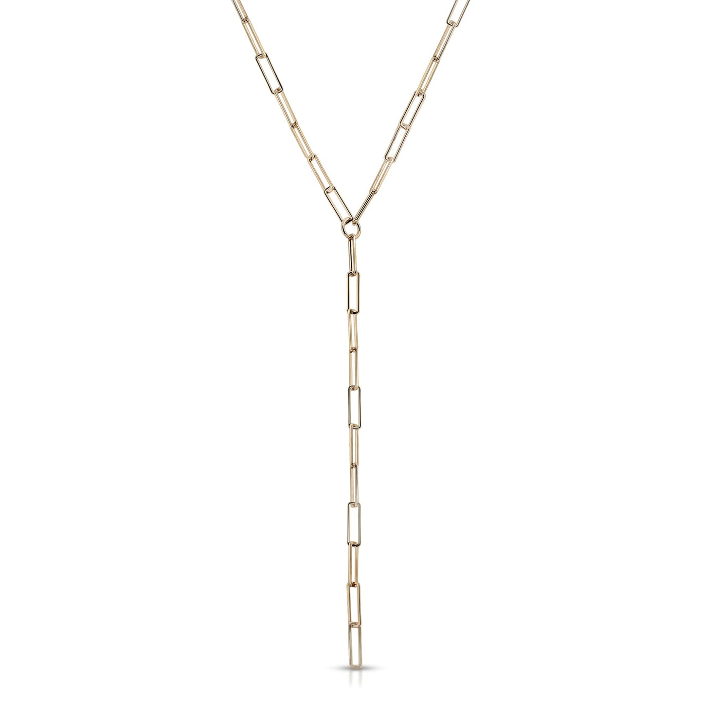 large rectangle link lariat by eklexic