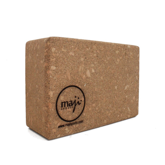 100% Cork Yoga & Pilates Block by Jupiter Gear