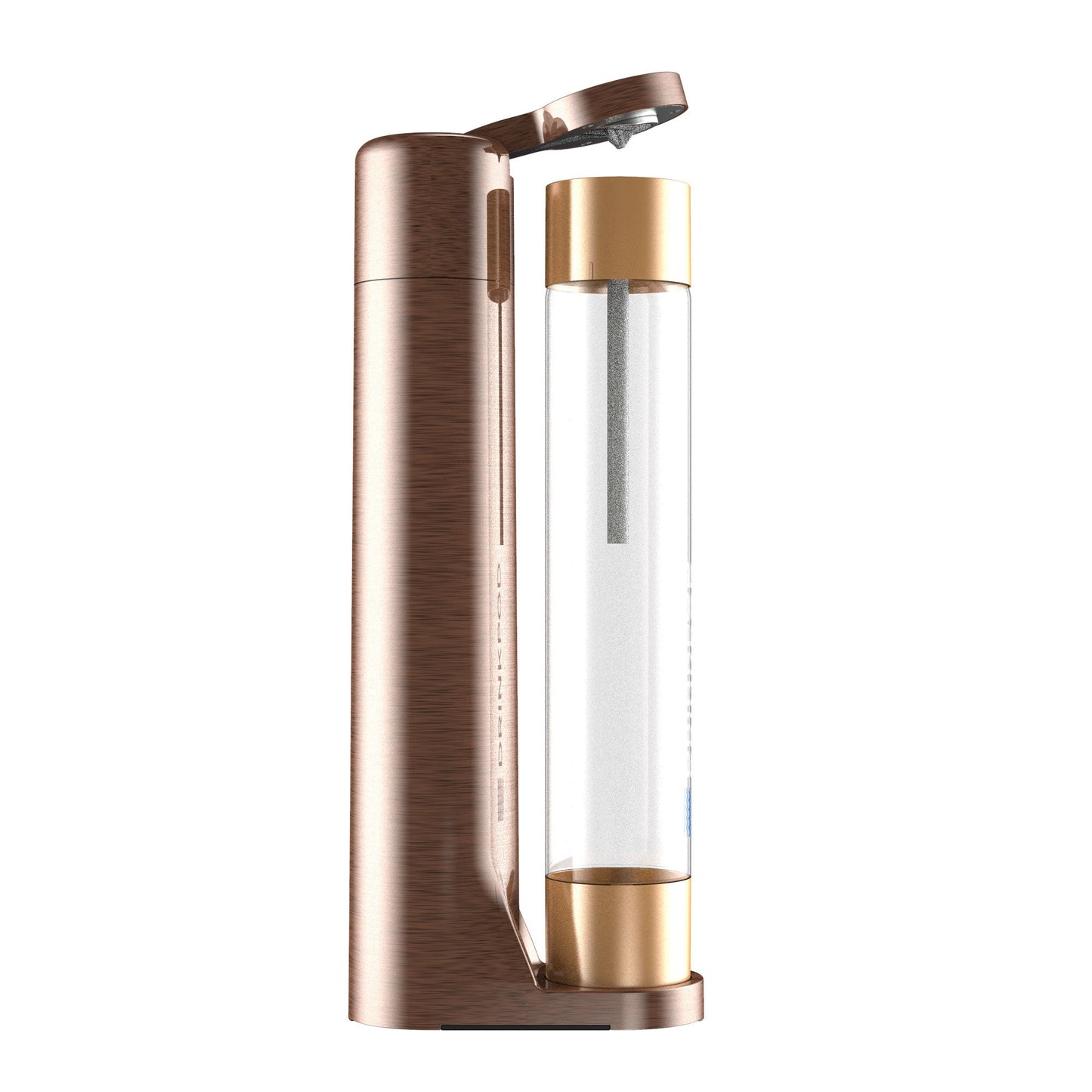 fizzpod 1+ soda maker + co₂ cylinder (1-pack) by drinkpod