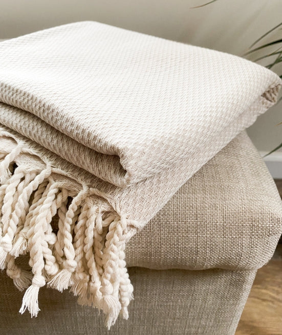 turkish cotton towels and blankets by distinct bath & body