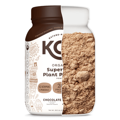 Organic Plant Protein, Chocolate, 28 Servings by KOS