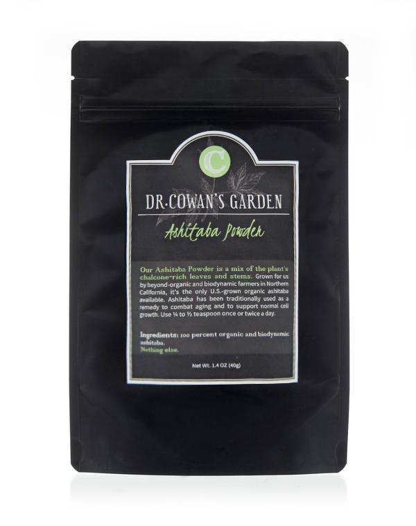 organic ashitaba powder (refill pouch) by dr. cowan's garden