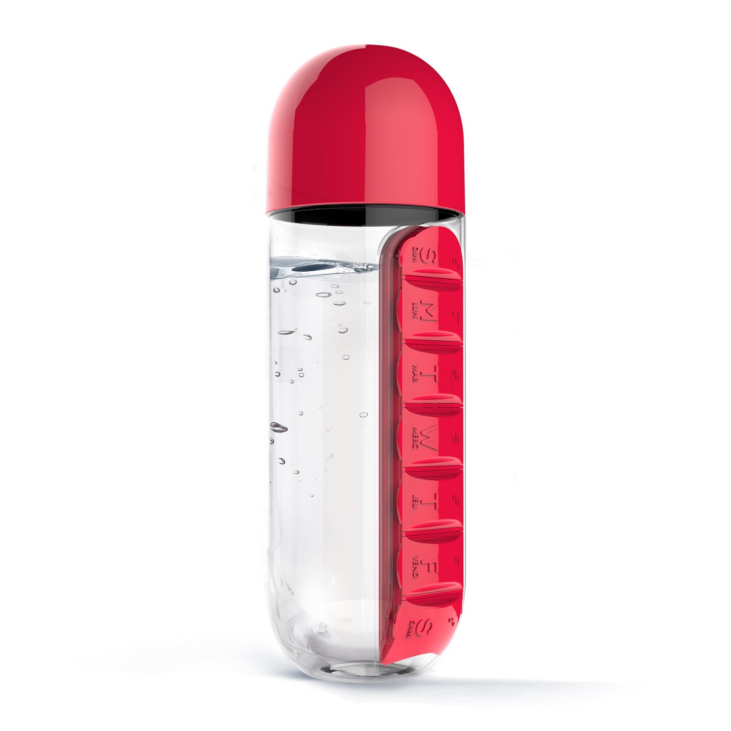 teal pill bottle by asobu®