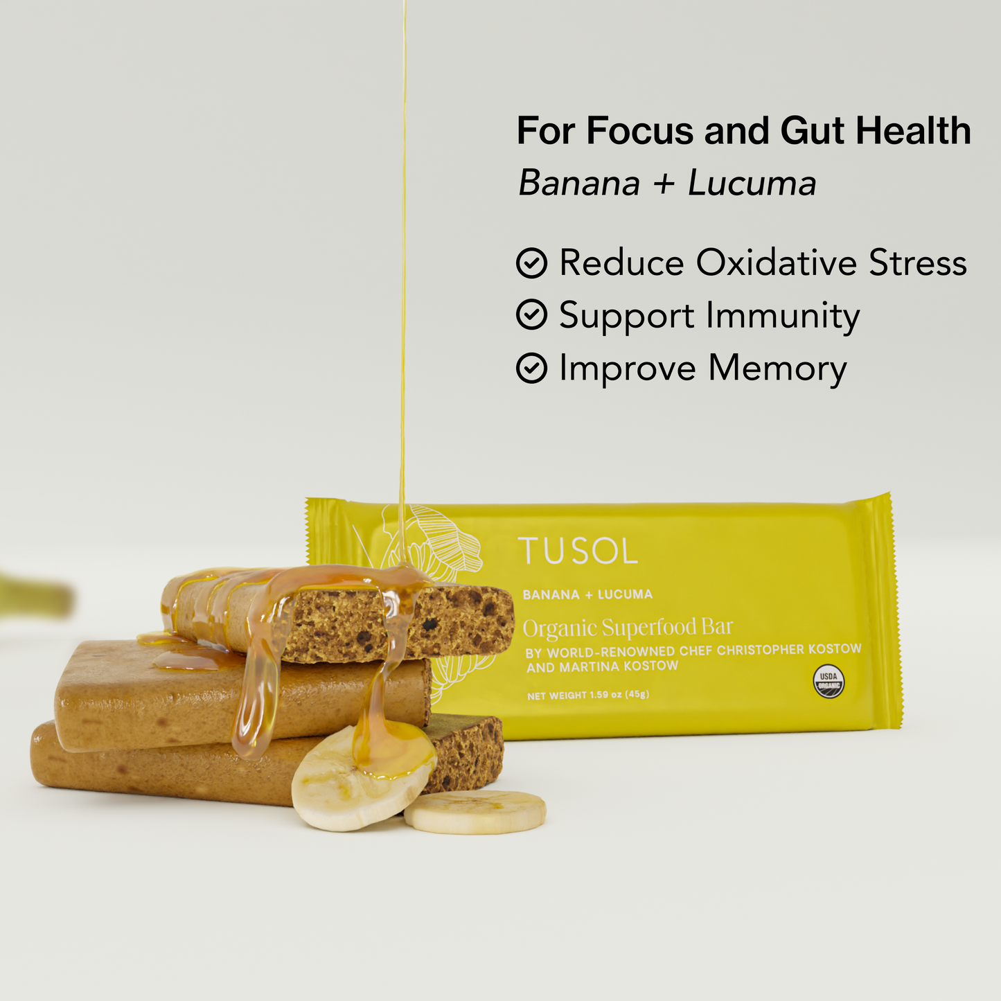 organic protein + superfood bars assorted by tusol wellness