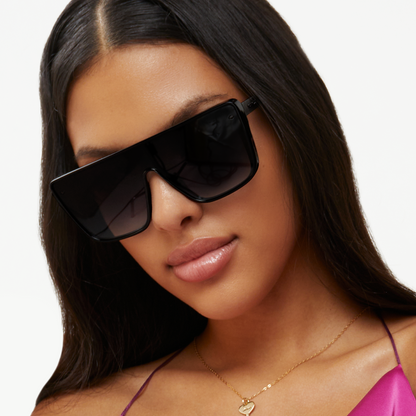 Sustainable Rayz - Limited Edition Black Squared Sunglasses by TopFoxx