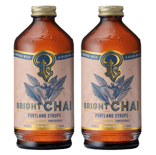 Bright Chai Syrup two-pack by Portland Syrups