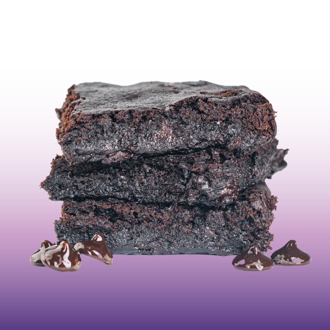 bake me healthy dark chocolate fudgy brownie plant-based baking mix