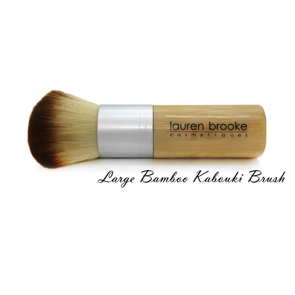 eco-friendly bamboo brushes by lauren brooke cosmetiques