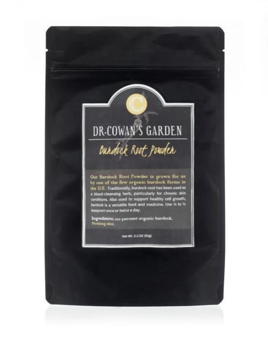 organic burdock root powder (refill pouch) by dr. cowan's garden