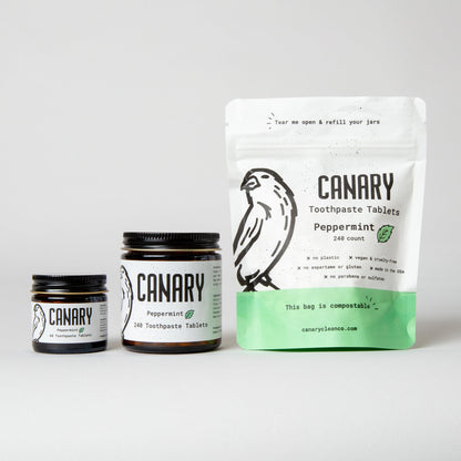 Peppermint Toothpaste Tablets by Canary