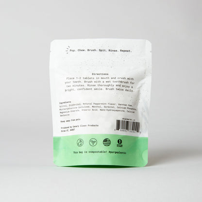 Peppermint Toothpaste Tablets by Canary