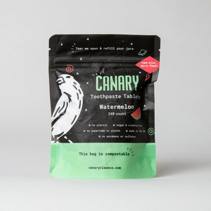 Watermelon Toothpaste Tablets - NEW & IMPROVED! by Canary